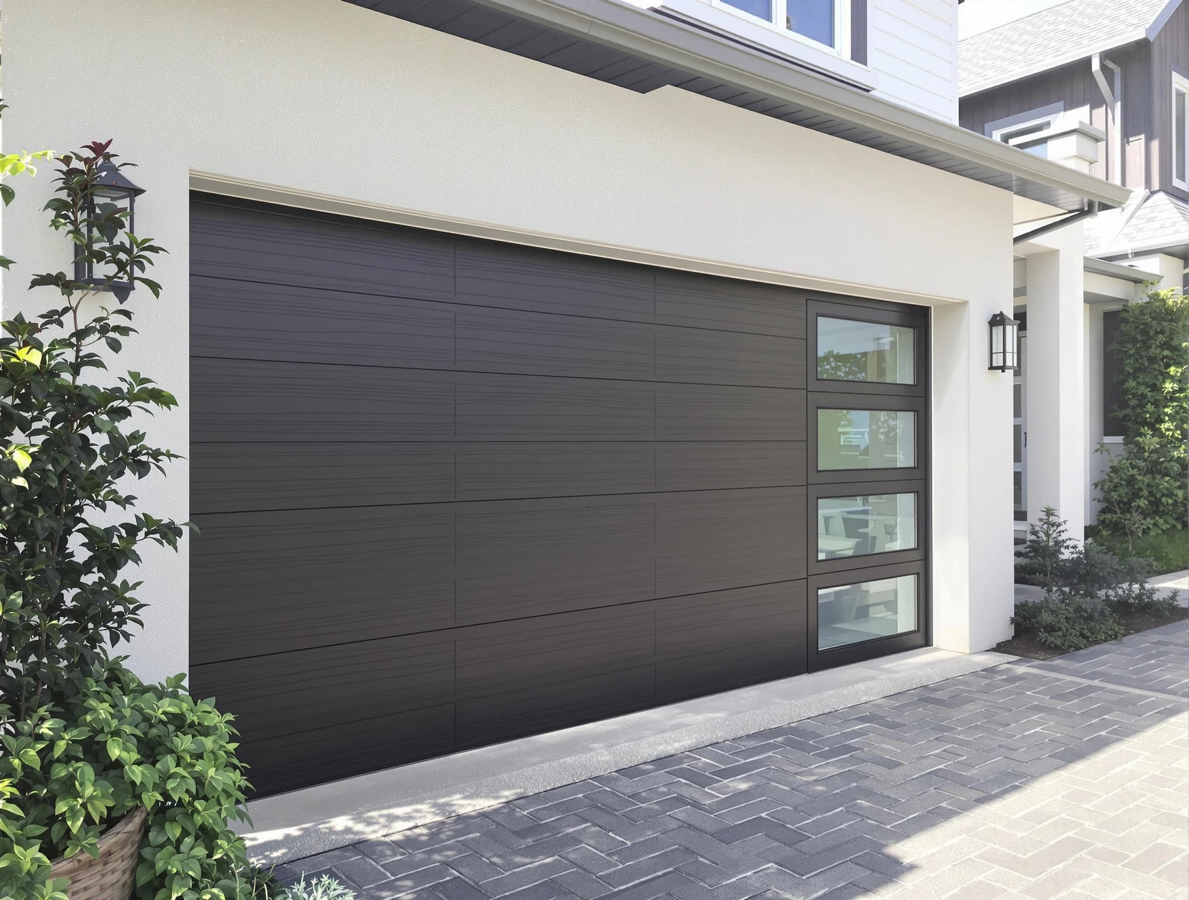 Custom garage door installation by Easton Garage Door Repair in Easton