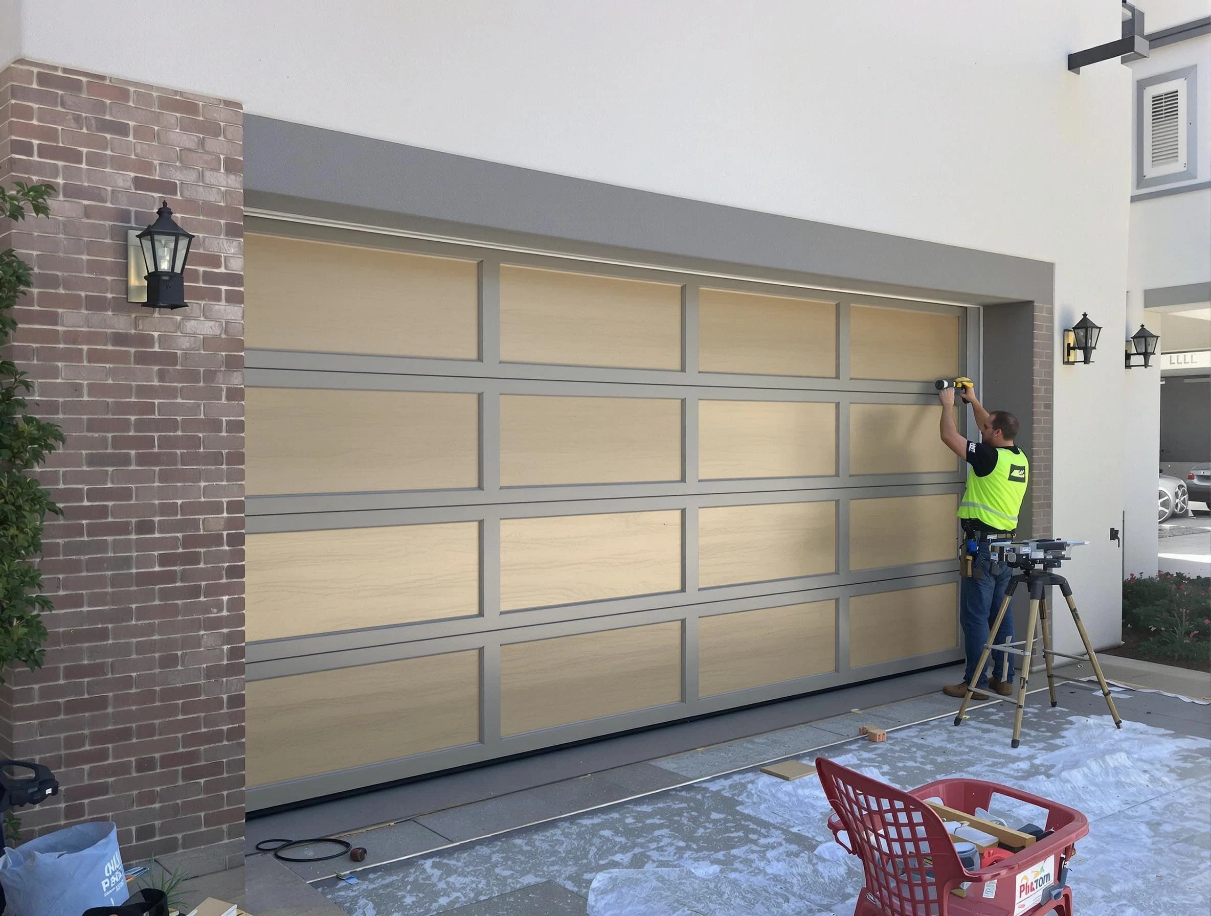 Garage door replacement service by Easton Garage Door Repair in Easton