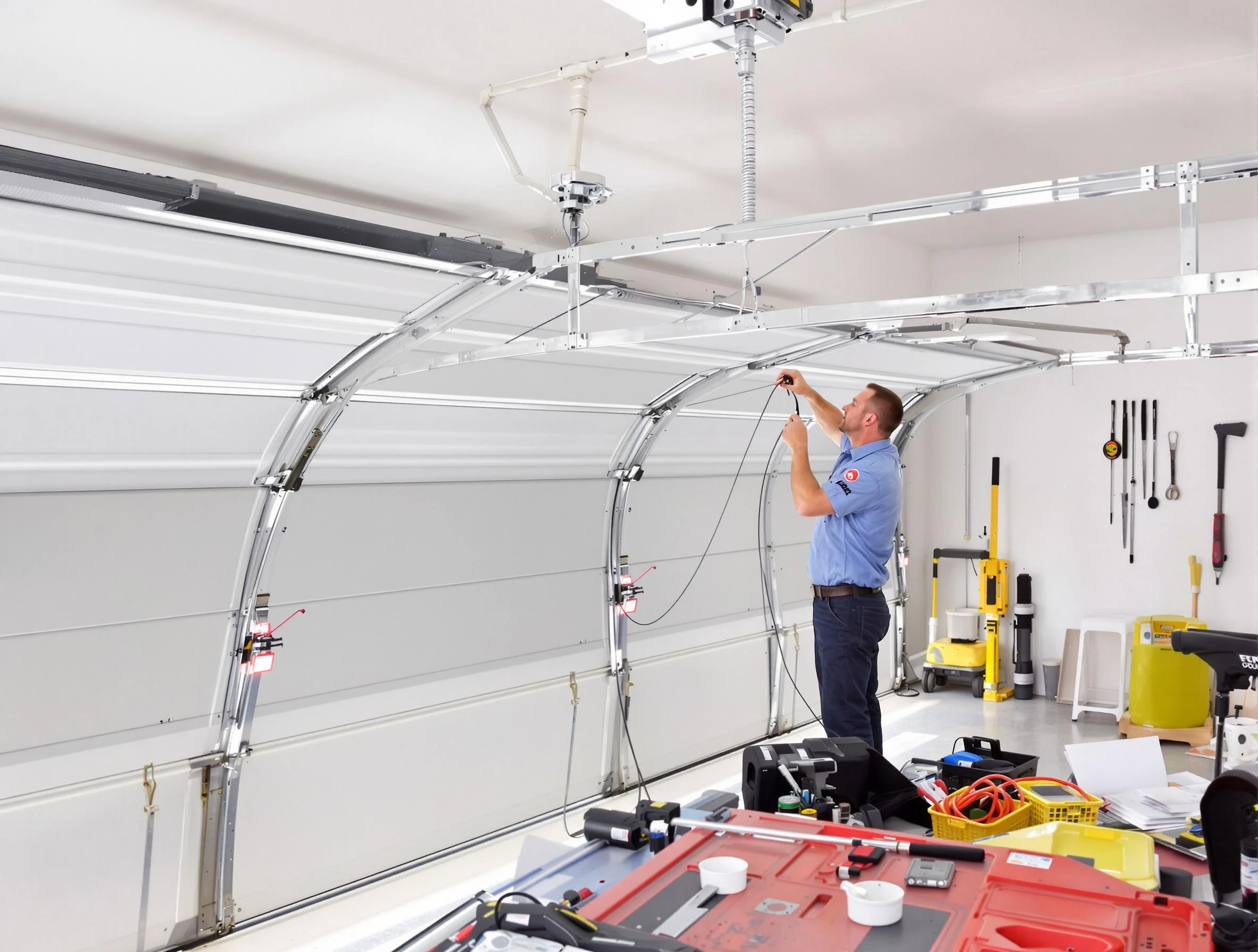 Garage door cable repair service by Easton Garage Door Repair in Easton