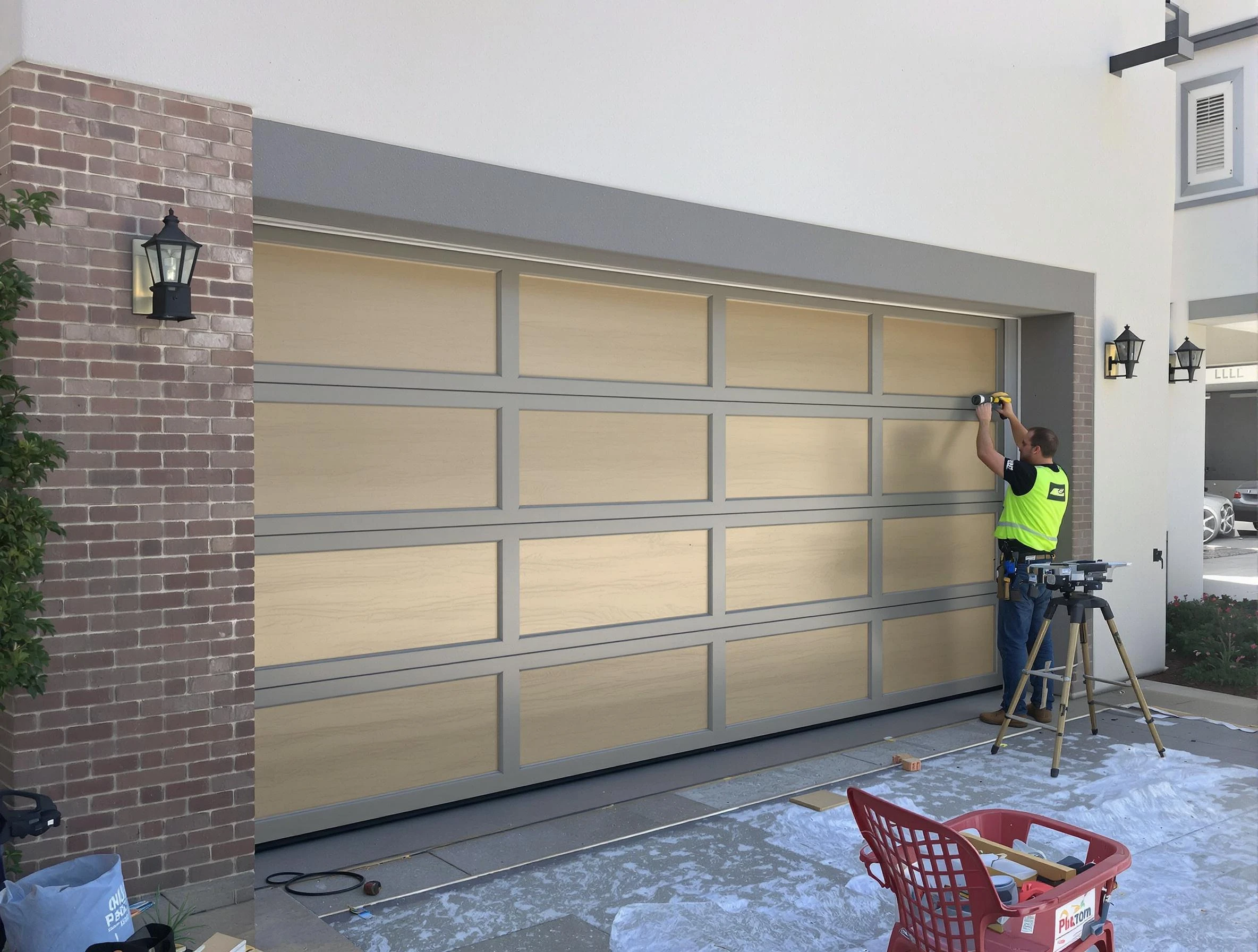 Garage door replacement service by Easton Garage Door Repair in Easton