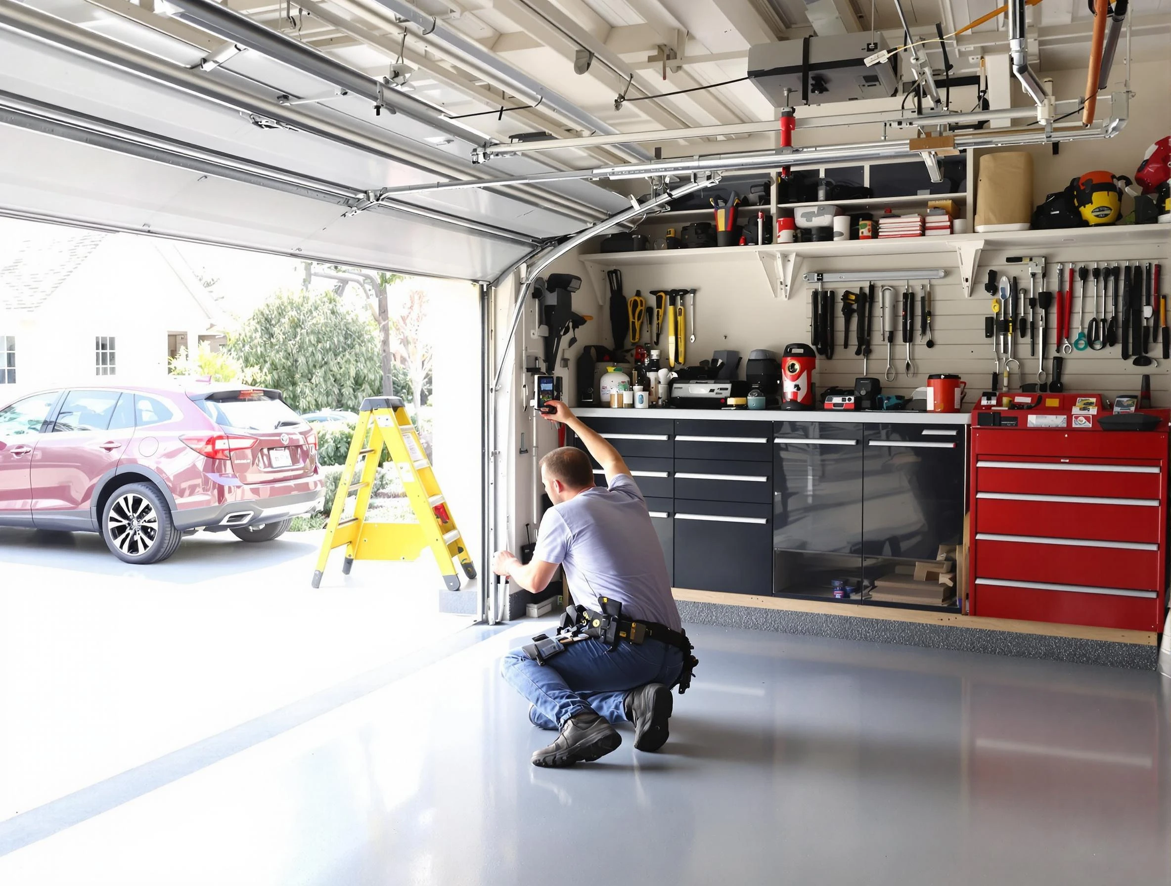 Local garage door repair service by Easton Garage Door Repair in Easton