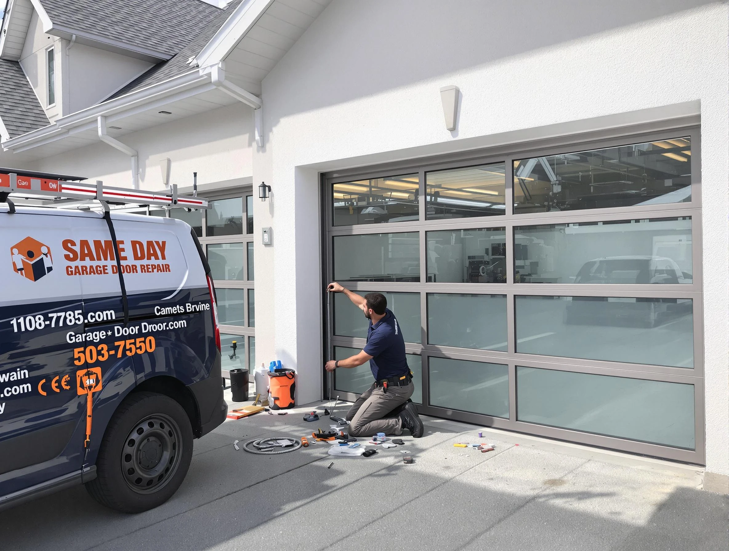 Same-day garage door repair service by Easton Garage Door Repair in Easton